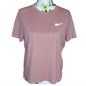 M Nike Dri-FIT blush tshirt with vented sleeves and sides